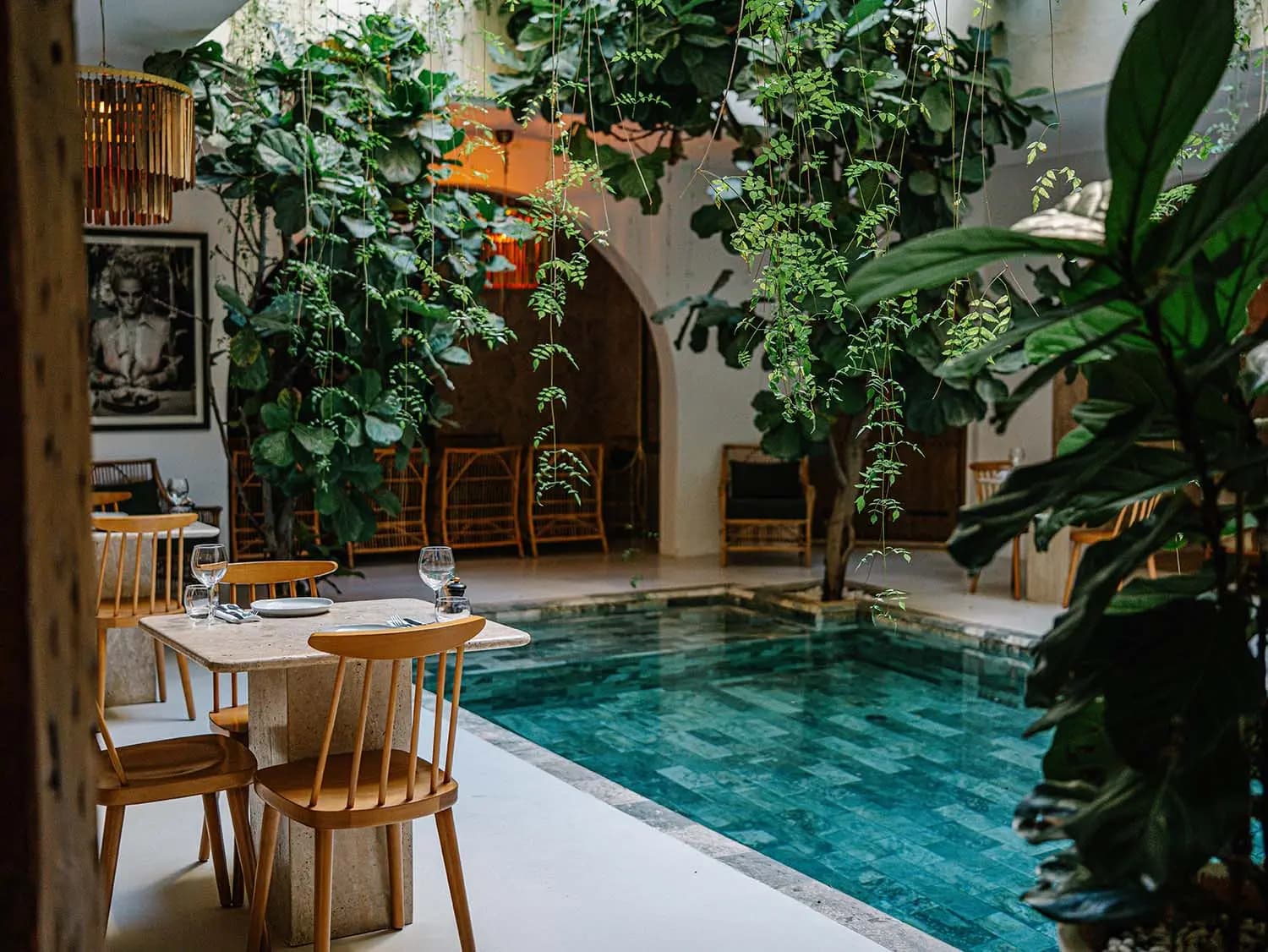 Beautiful traditional Moroccan lanterns providing warm lighting