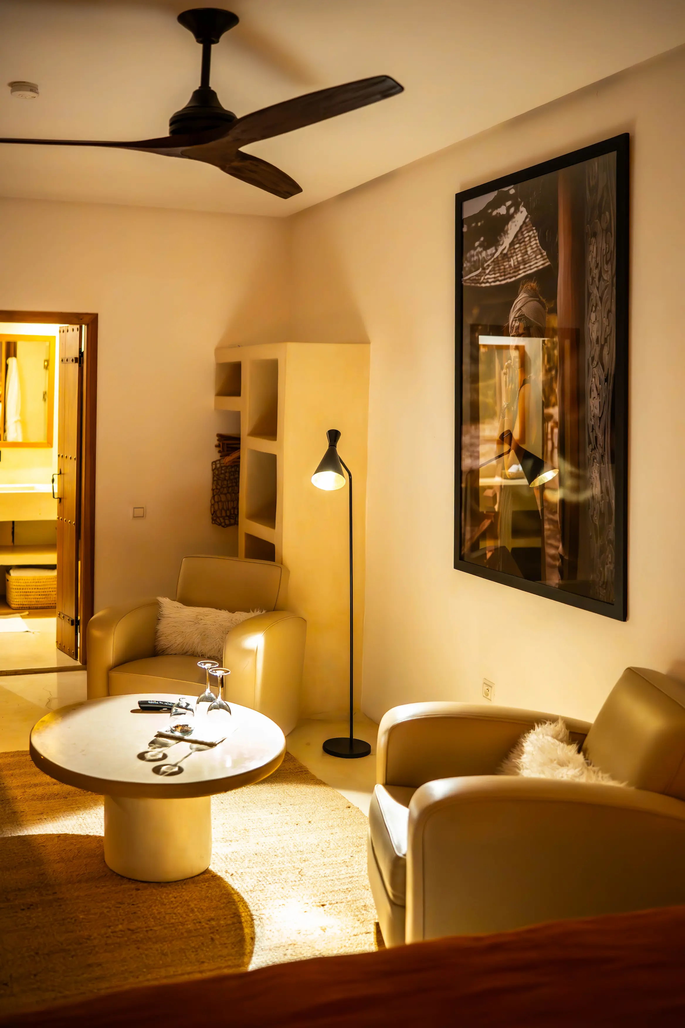High-end luxury bedroom suite with traditional Moroccan design at Pure House