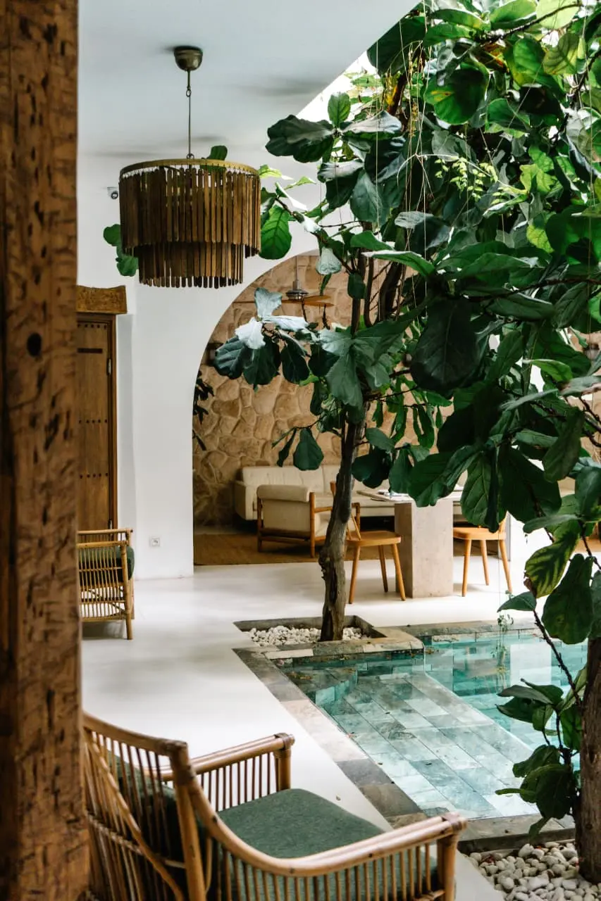 A hidden oasis of luxury and tranquility inside Pure House, a top-rated traditional riad located in the Marrakech Medina.
