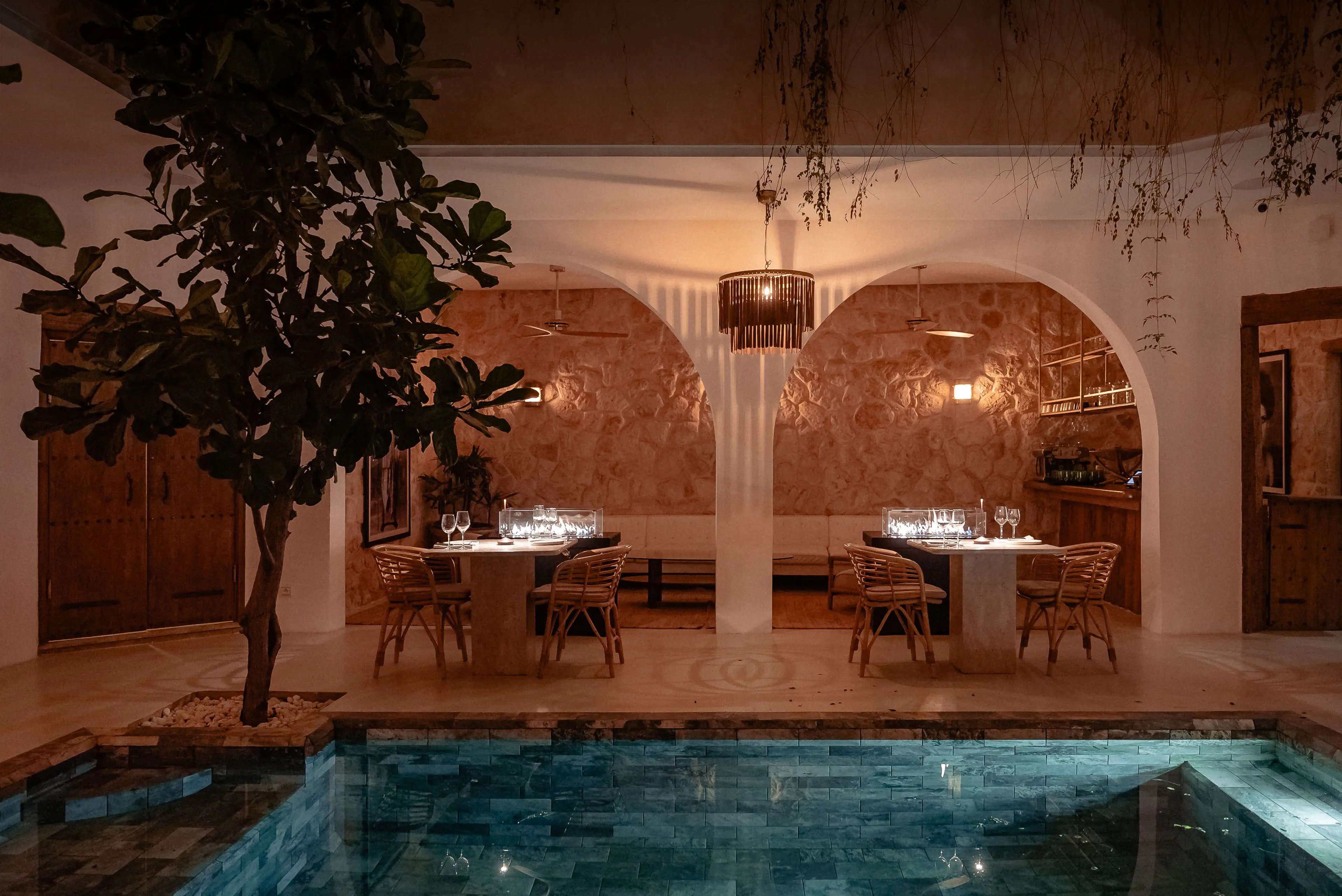 Private chef dining experience at a luxury Marrakech Riad