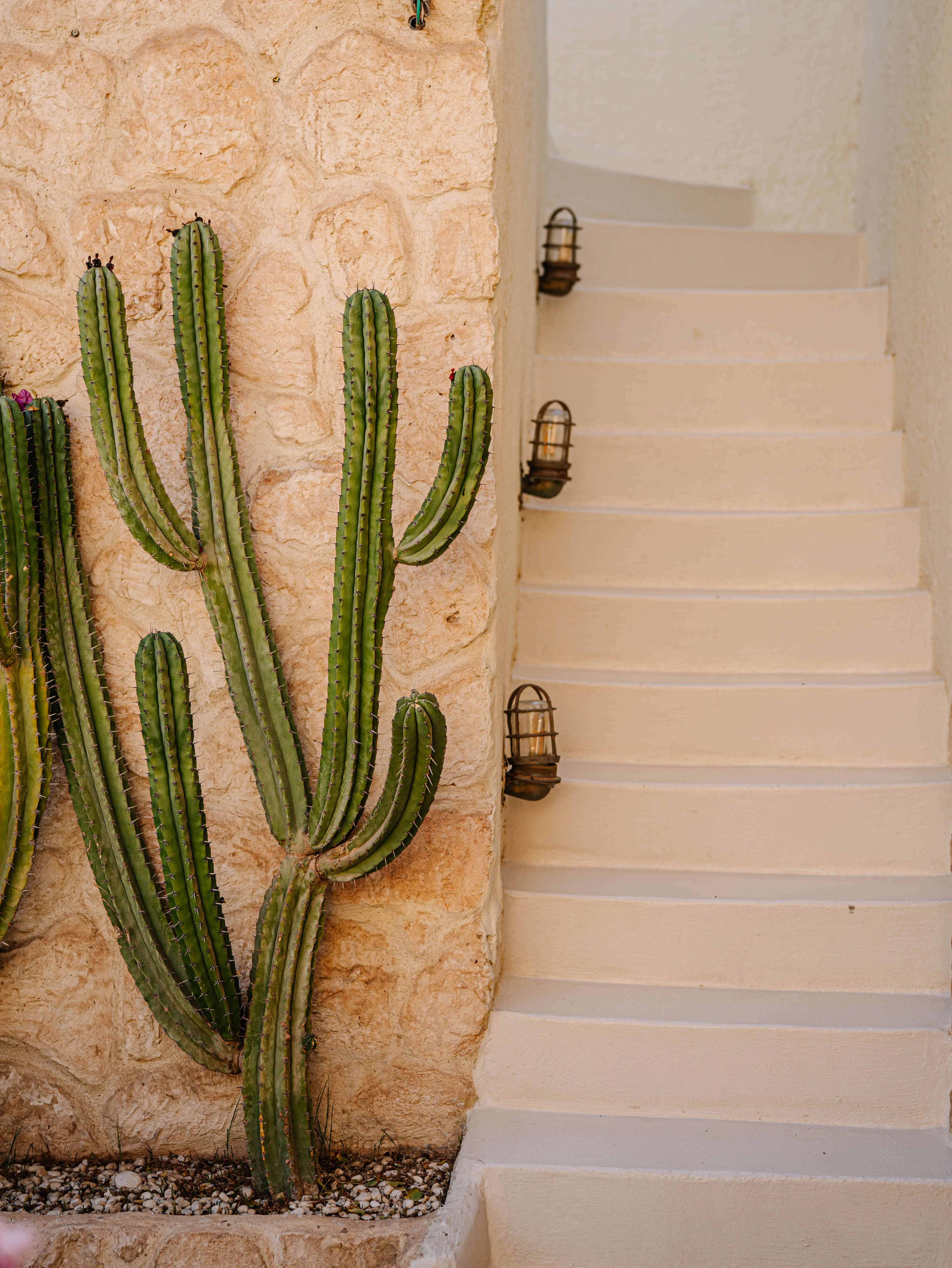Intricate architectural details and Moroccan decoration at the entrance of our exclusive boutique riad
